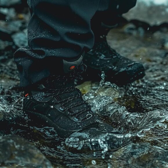 Women's Waterproof Hiking Boots Ankle Support Lightweight Travel Outdoor - Picture 5 of 6